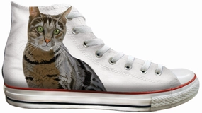 Baggins Original Hi Top Tabby Cat Comfort Strap