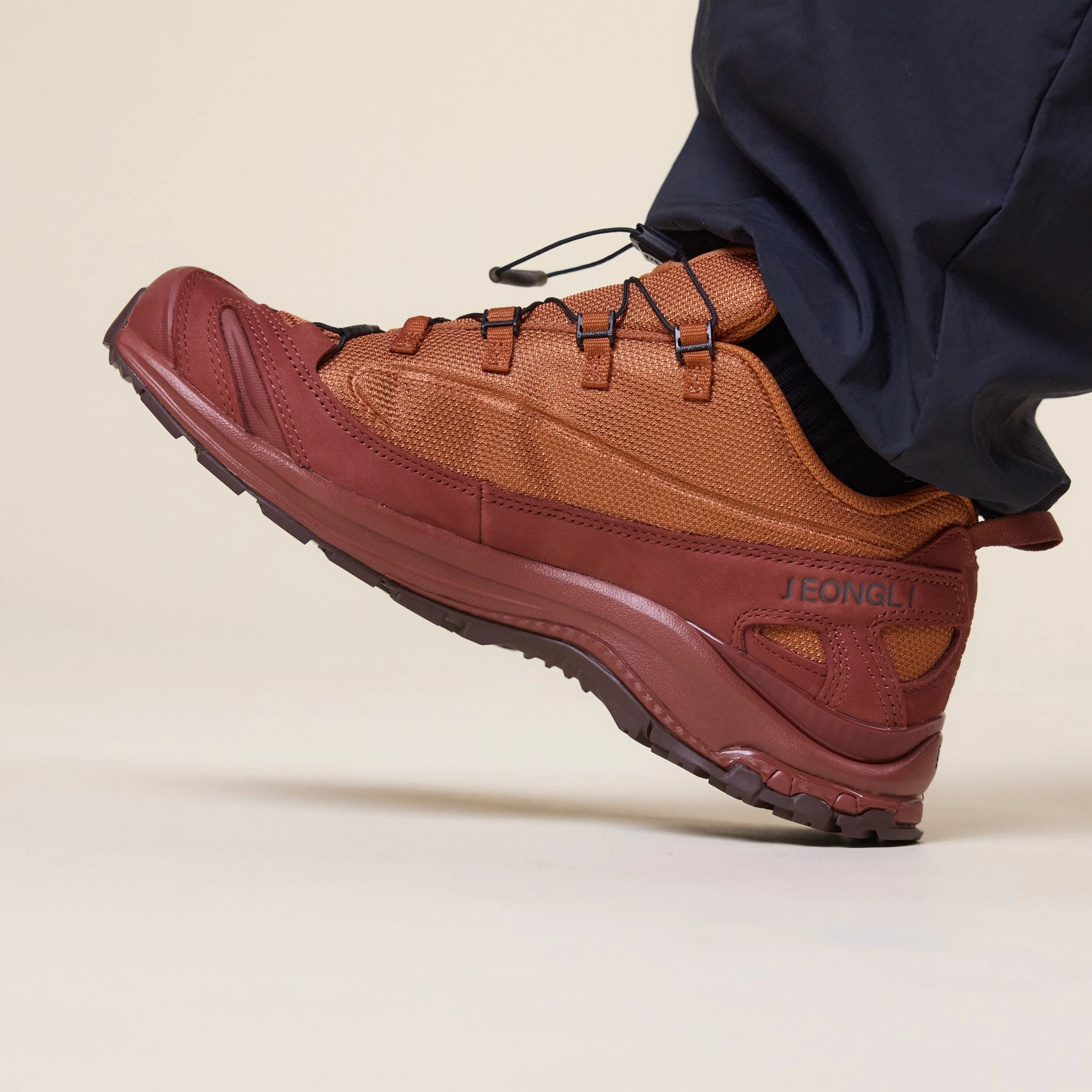 Salomon Advanced x JEONG LI - XA Pro 3D - Sierra / Henna / French Roast Coastal vibe Comfort Stand