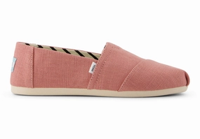 Comfy Travel Comfortable Step Women's Alpargata Classic - Vintage Pink Canvas