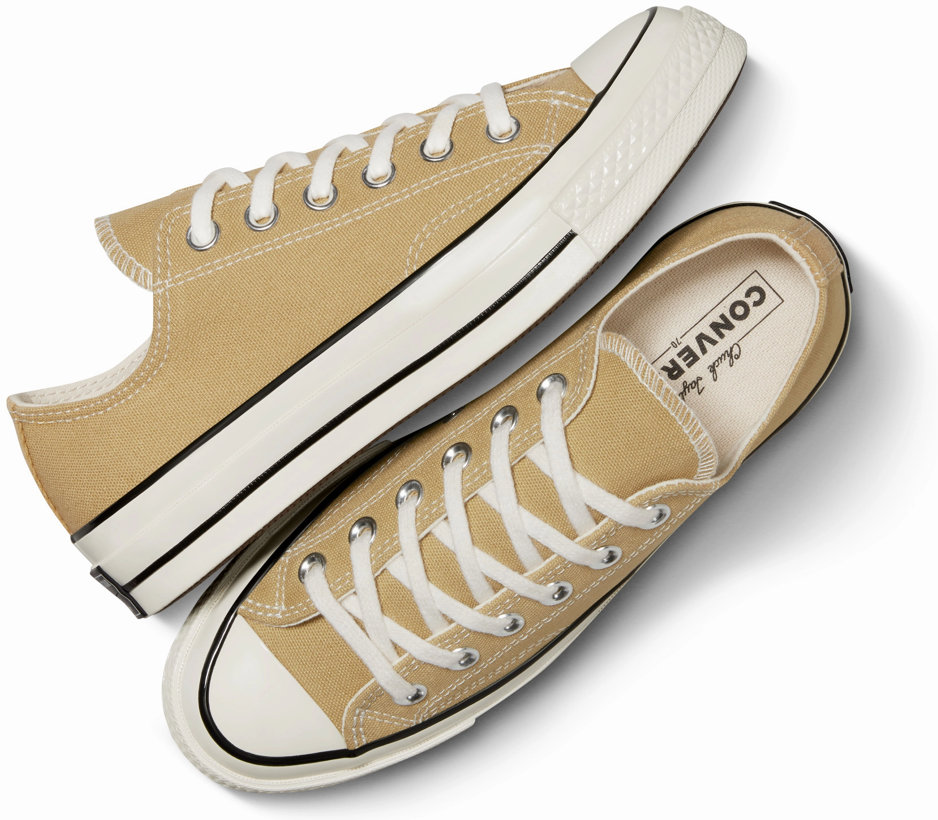 Converse Chuck Taylor All Star 1970s Low Top Dunescape/ Egret/ Black Comfortable fit Stable Core