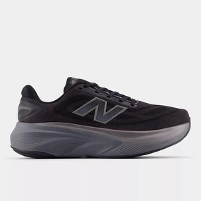 Agility Control New Balance Men's Fresh Foam X More v6 Sneaker Black with Castlerock and Black Metallic