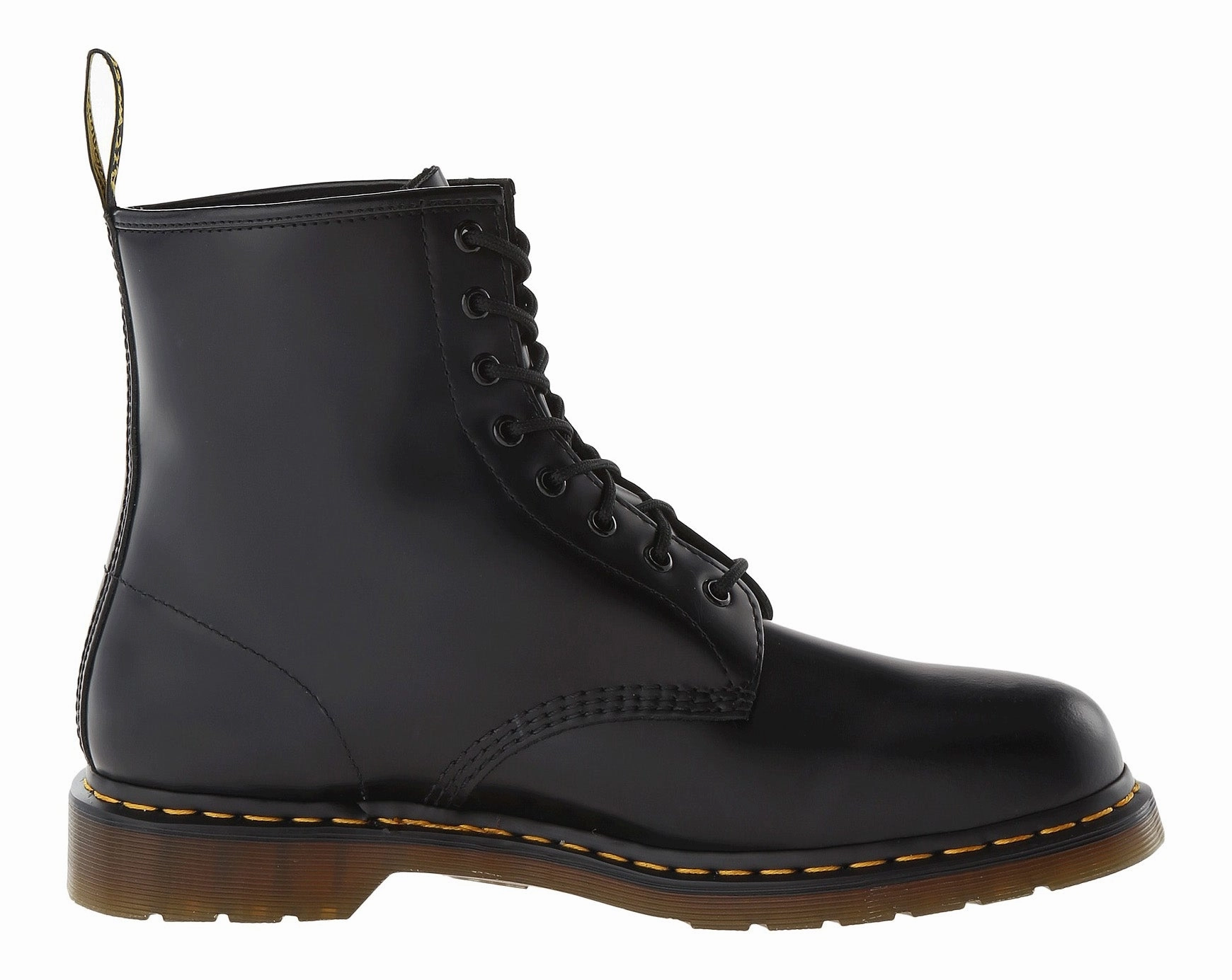 Wind Shield Modern Minimal Dr. Martens 1460 Smooth Leather Hi Top Black