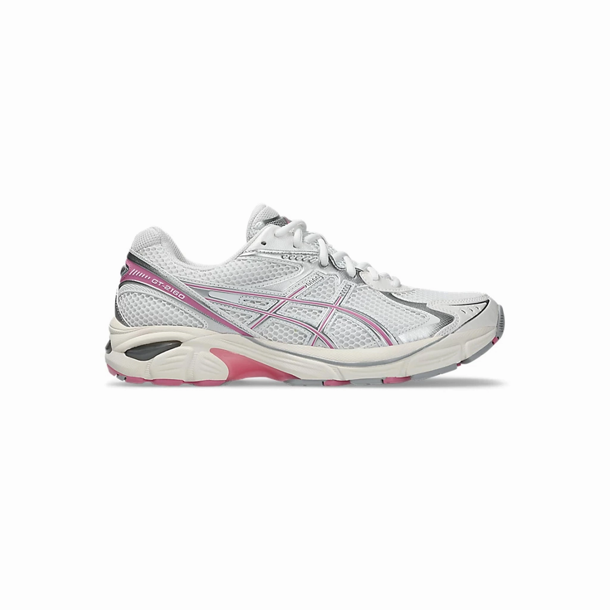 ASICS GT-2160 White Sweet Pink Grip Enhancement Stable Form