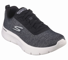 Skechers Women's GO WALK Flex-Dazzling Smile Black Ultra-soft wear