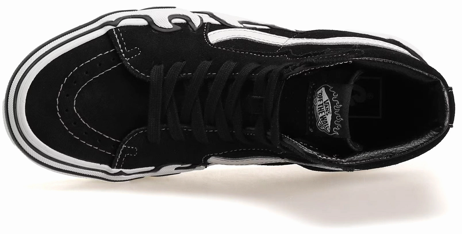 Elastic Sling Vans Sk8-Hi Flame Black