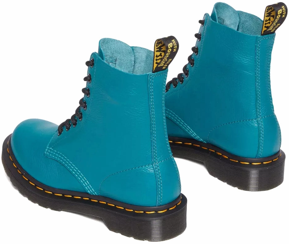 Dance Edge Tough Exterior Dr. Martens Womens 1460 Pascal Teal Green Virginia