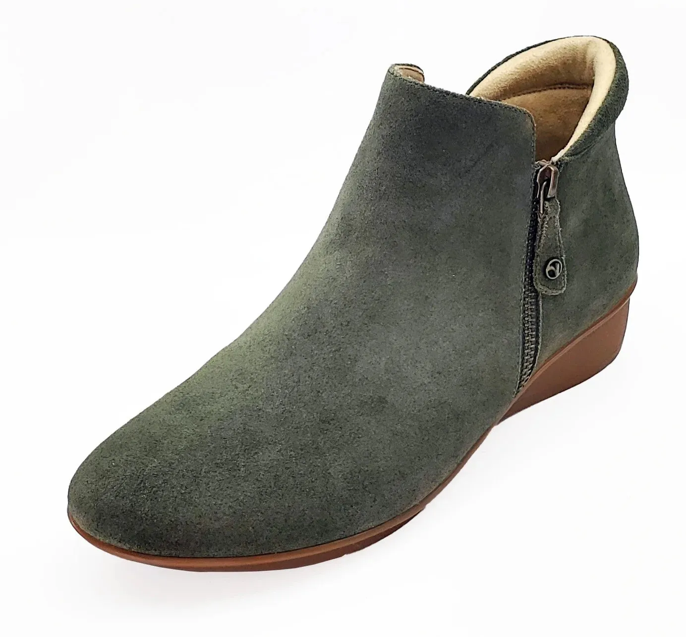 Revere Women's Damascus Bootie Moss Suede Mesh Dust proof