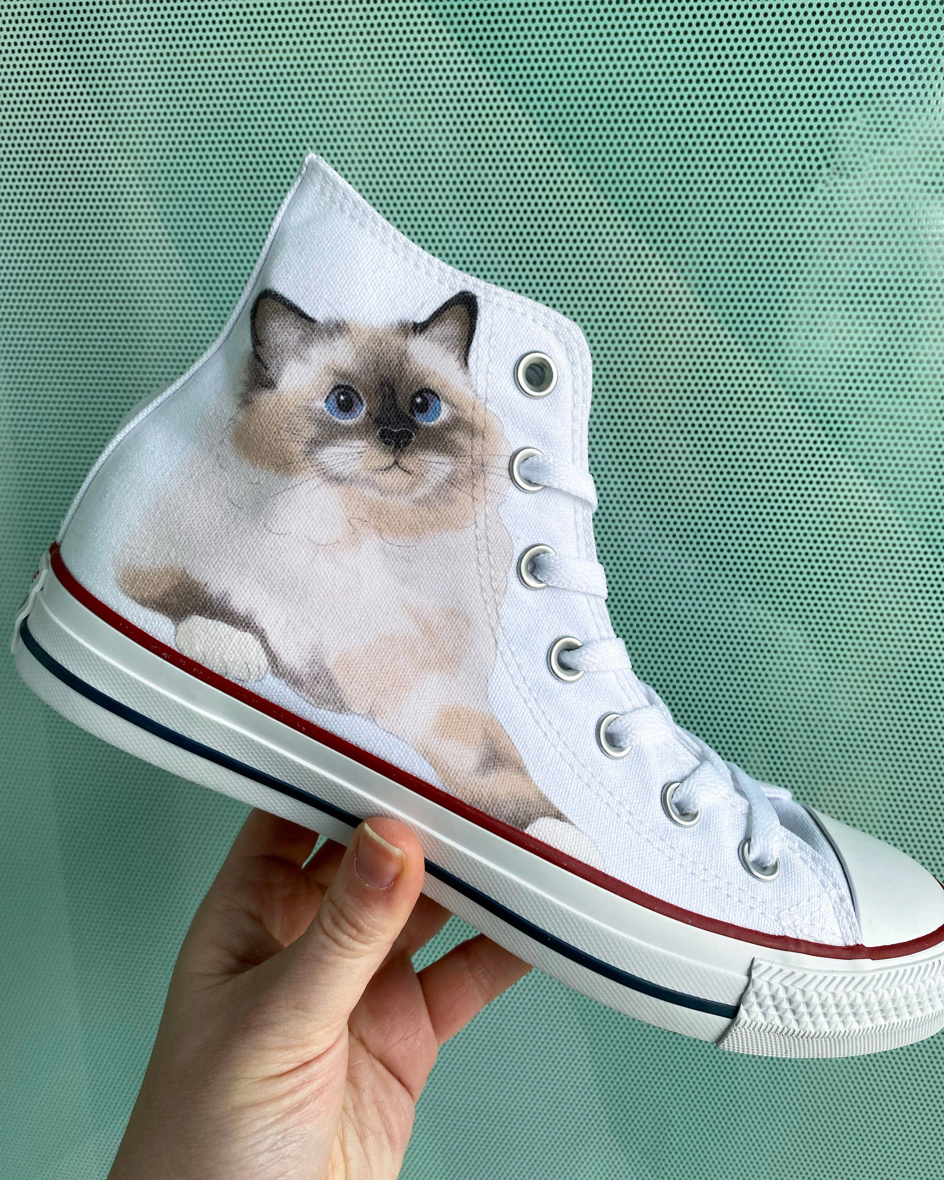 Baggins Original Hi Top Balinese Cat Modern Edge