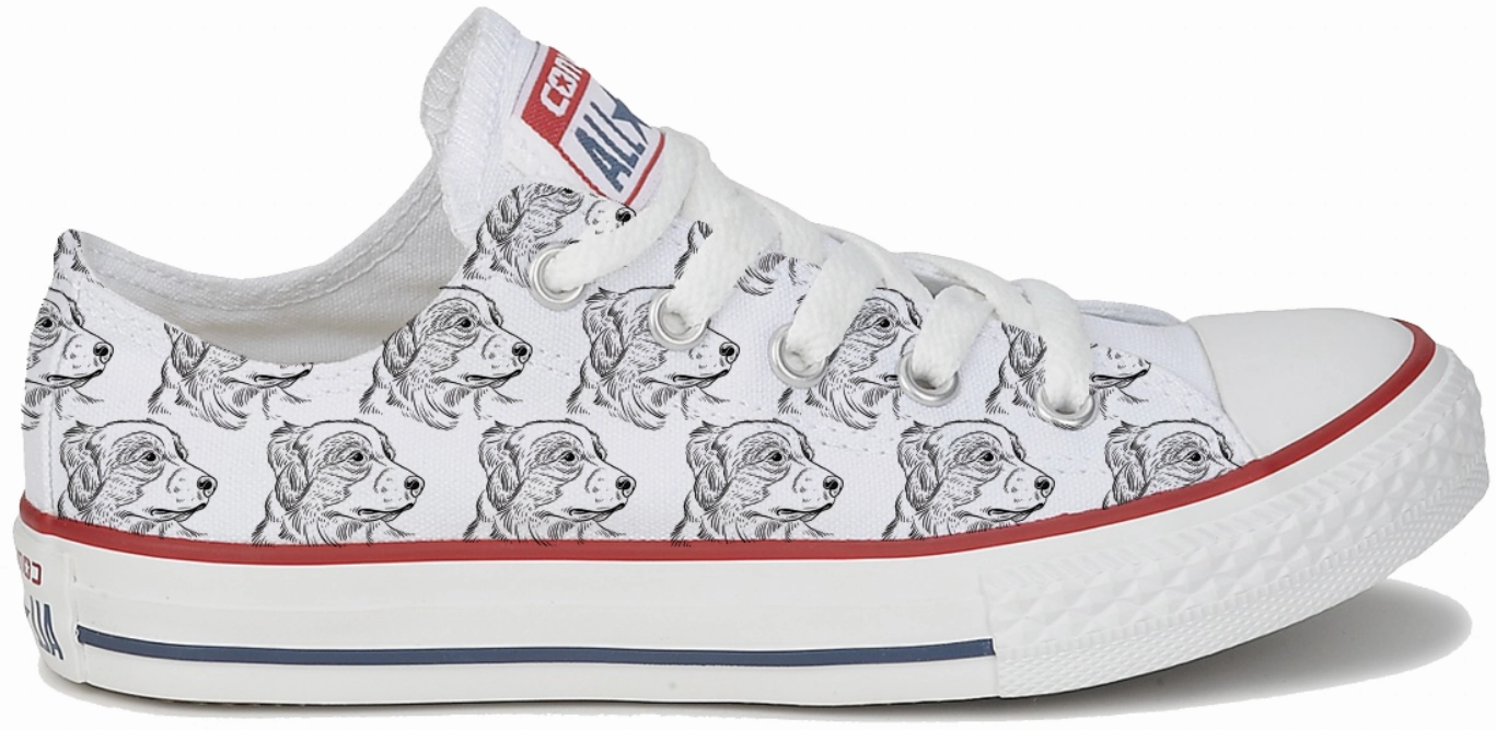 Canvas Cool Baggins Original Low top Australian Shepherd