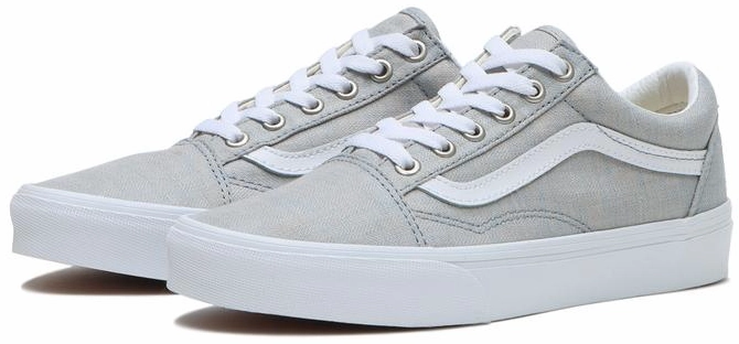 Vans Old Skool Summer Linen Dusty Blue Quick Dash Valley Run