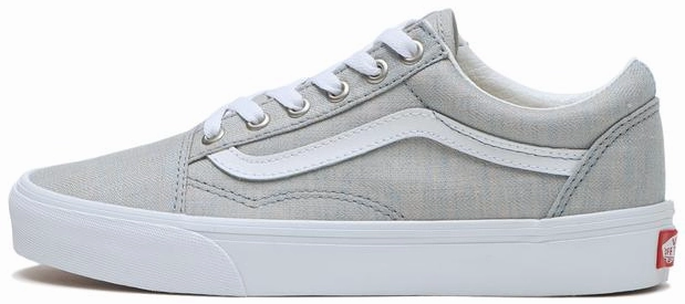 Vans Old Skool Summer Linen Dusty Blue Step Ahead