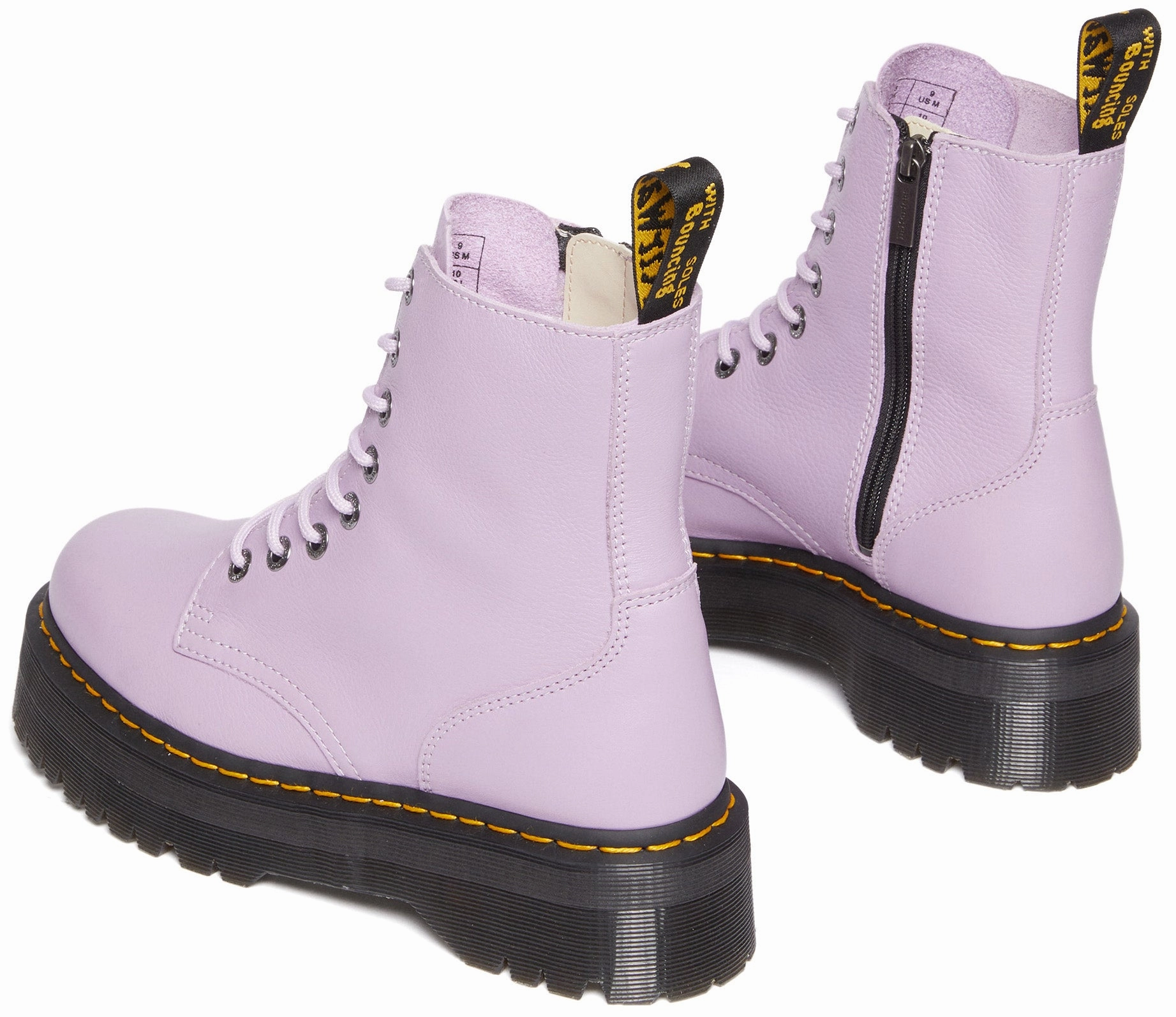 Durable Material Dr. Martens Jadon III Lilac Pisa