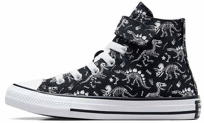 Converse Kids Chuck Taylor All Star 1V Hi Top Easy-On Dinos Black/White/White Unisex kids' items