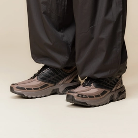 Salomon - ACS Pro Gore-Tex - Iron / Plum Kitten / Black Long Trek Support Flexible Motion