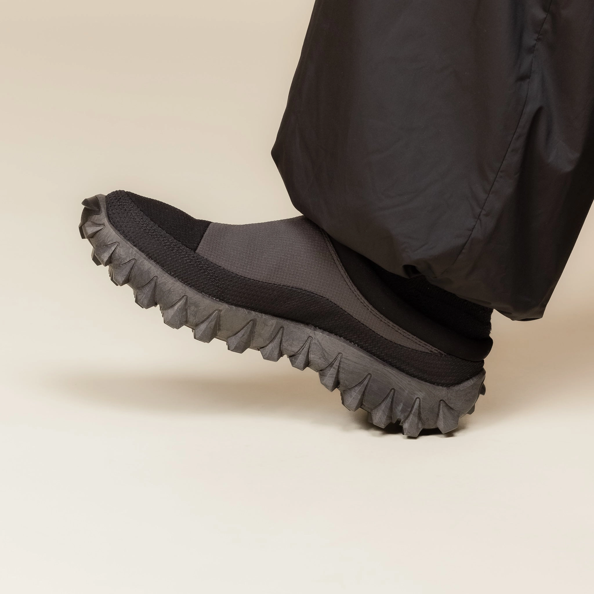 Trail Tested Salomon - Snowclog - Black / Black / Asphalt