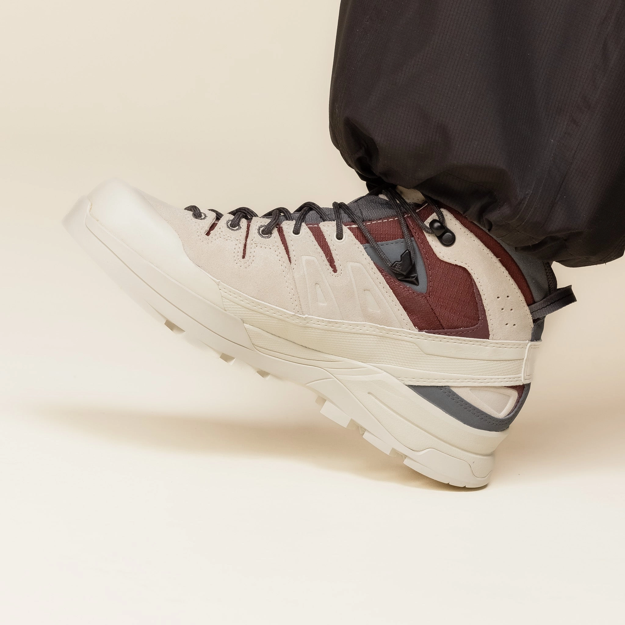 Comfort Lock Salomon - X-ALP Mid Gore-Tex - Almond Milk / Catawba Grape / Turbulence