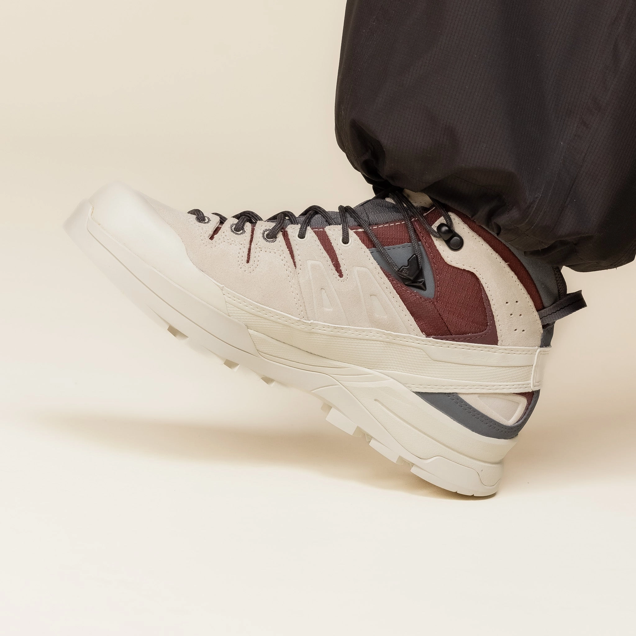 Comfort Lock Salomon - X-ALP Mid Gore-Tex - Almond Milk / Catawba Grape / Turbulence