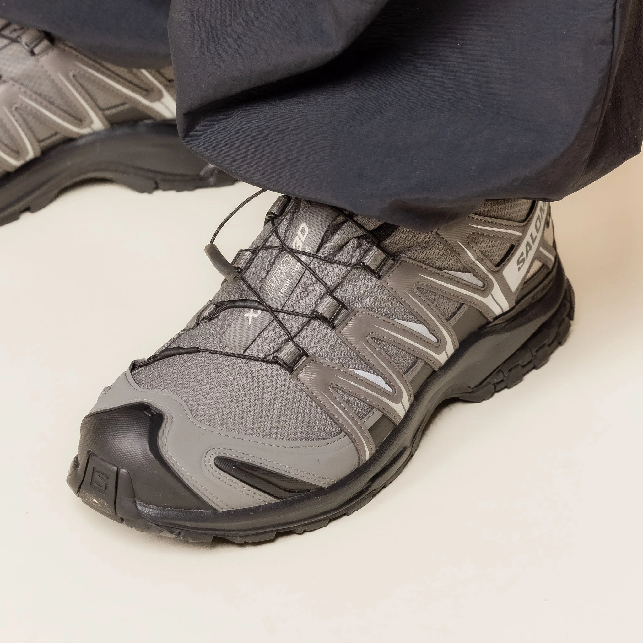 Weatherproof Design Mountain Trek Salomon - XA Pro 3D Gore-Tex - Pewter / Black / Silver Cloud