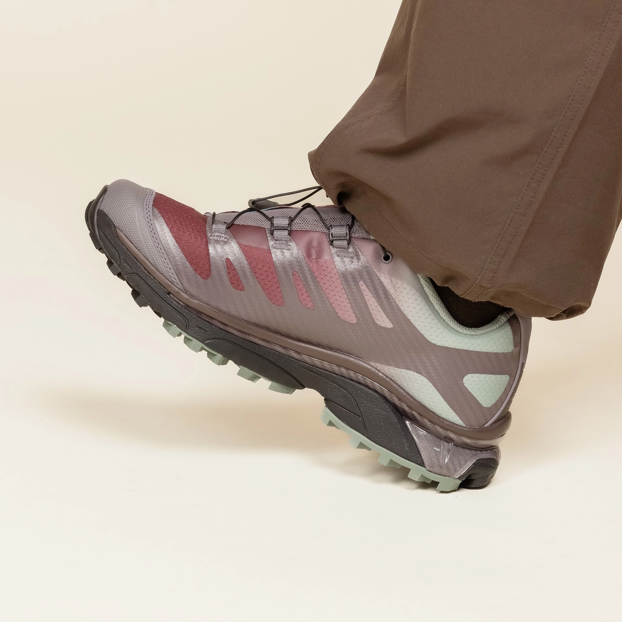 Salomon - XT-4 OG - Excalibur / Green Milieu / Tawny Port Light Run Smart Fit