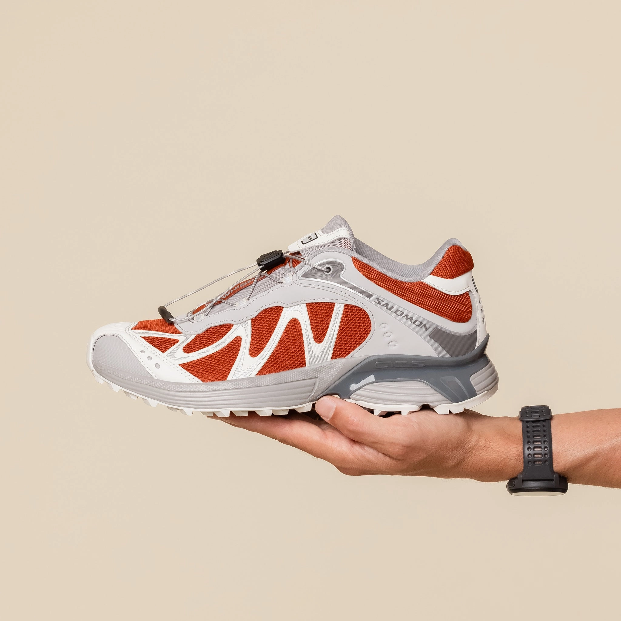 Durable Comfort Slick Surface Salomon - XT Whisper - Burnt Ochre / Alloy / Vanilla Ice