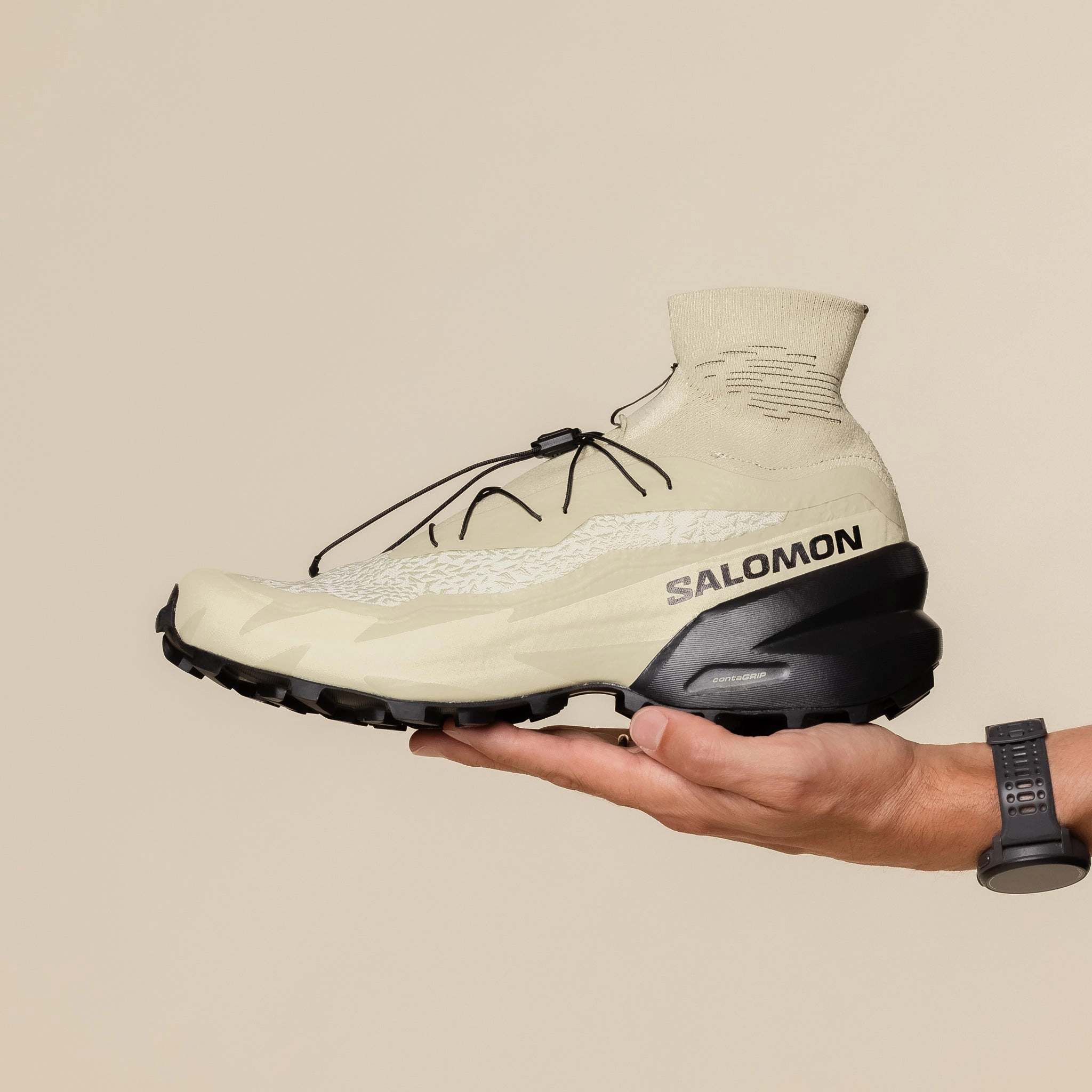 Salomon Advanced - Speedcross Advanced - Pale Olive / Black / Black plantar fasciitis shoes