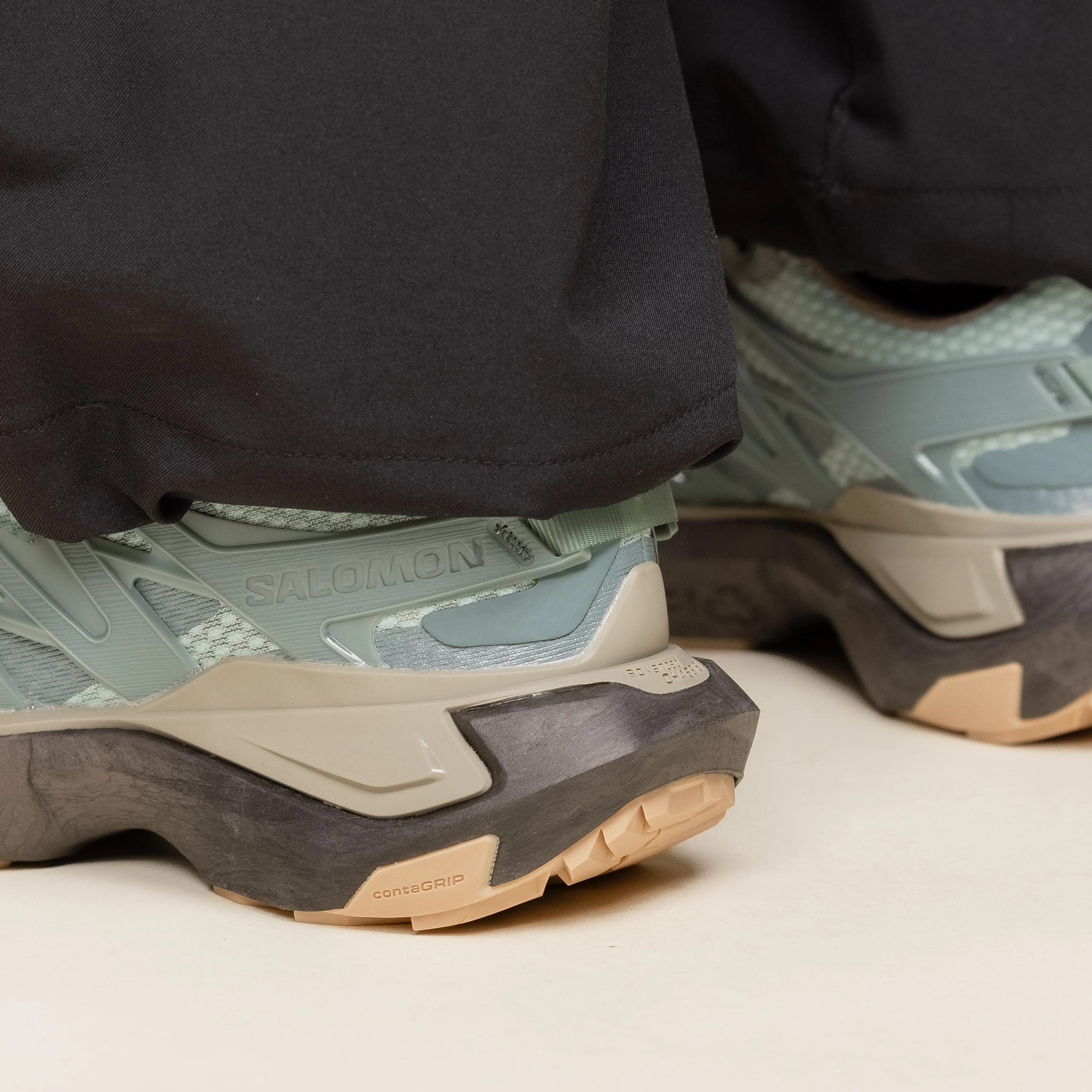 Salomon Advanced - XT Pu.re Advanced - North Atlantic / Black / Stone Grey Forest Path Extreme Comfort