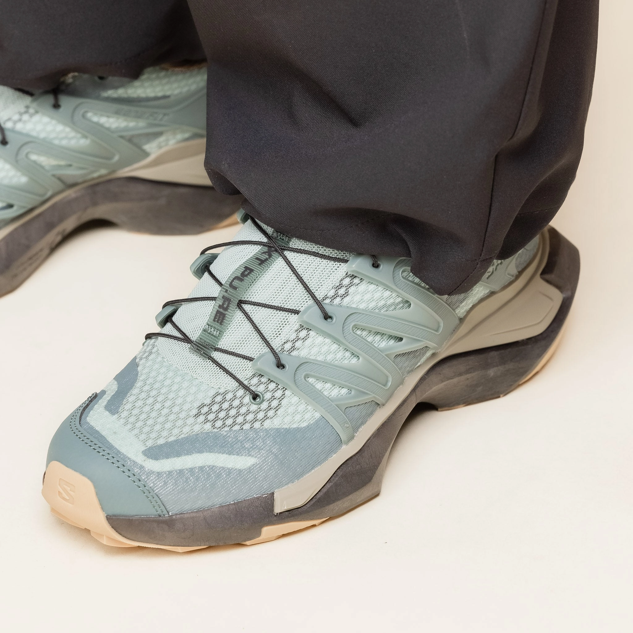 Salomon Advanced - XT Pu.re Advanced - North Atlantic / Black / Stone Grey Comfort Curve Soft Cushioning