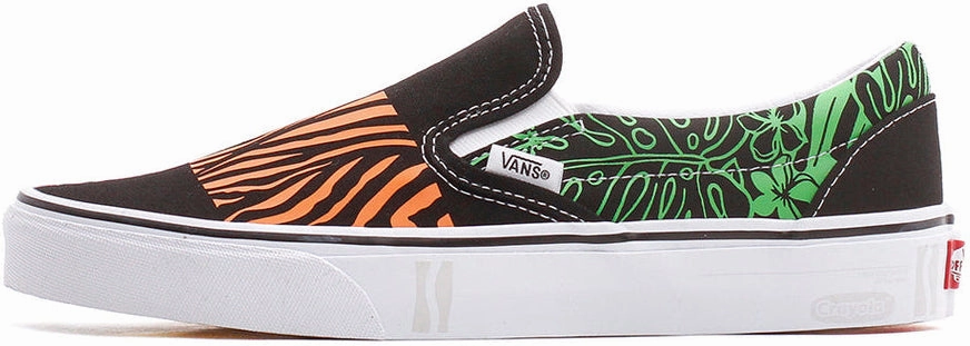 Vans Classic Slip-on DIY/ Trace Your Dreams Any Path City Bright