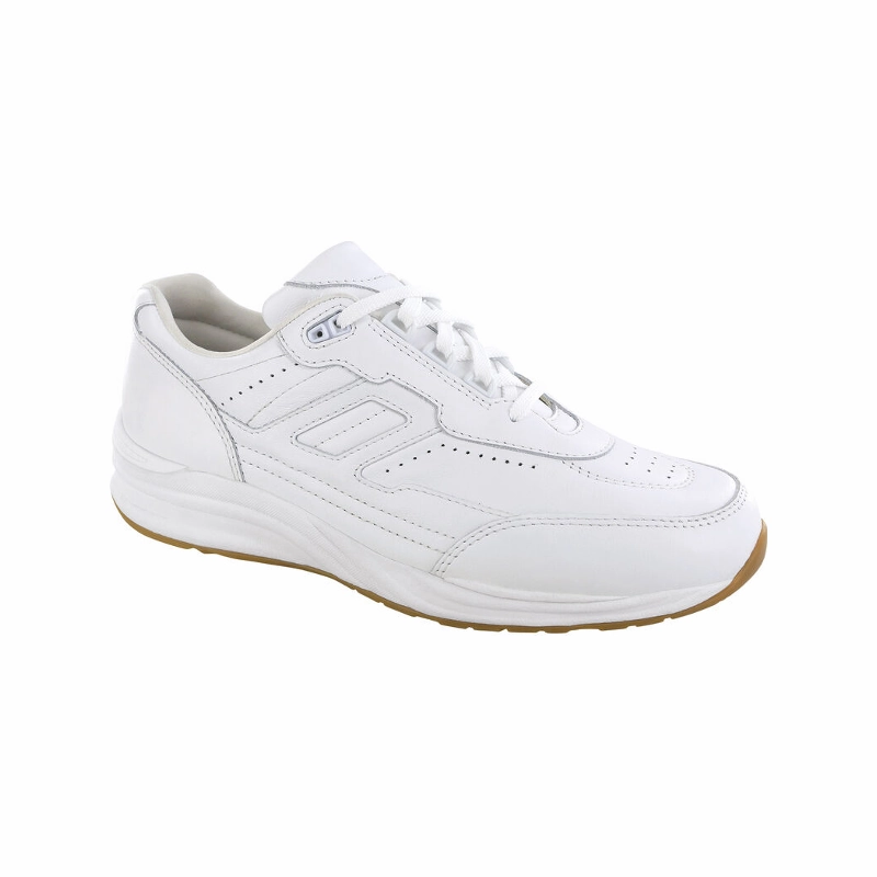 SAS Men's Journey II Lace Up Sneaker Chalk Shock Vibe Decoupled Heel Construction