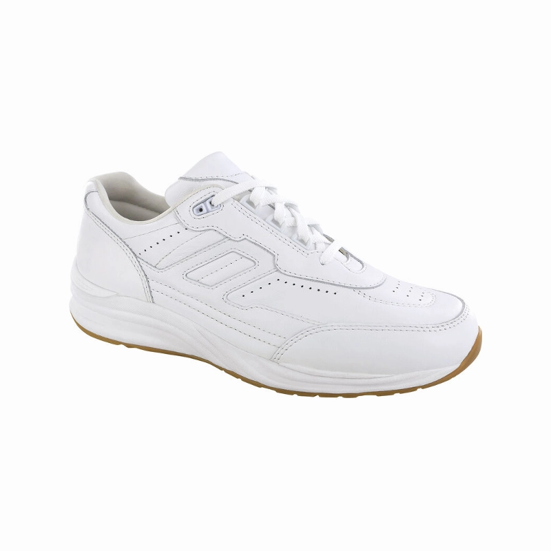 SAS Men's Journey II Lace Up Sneaker Chalk Supportive arch