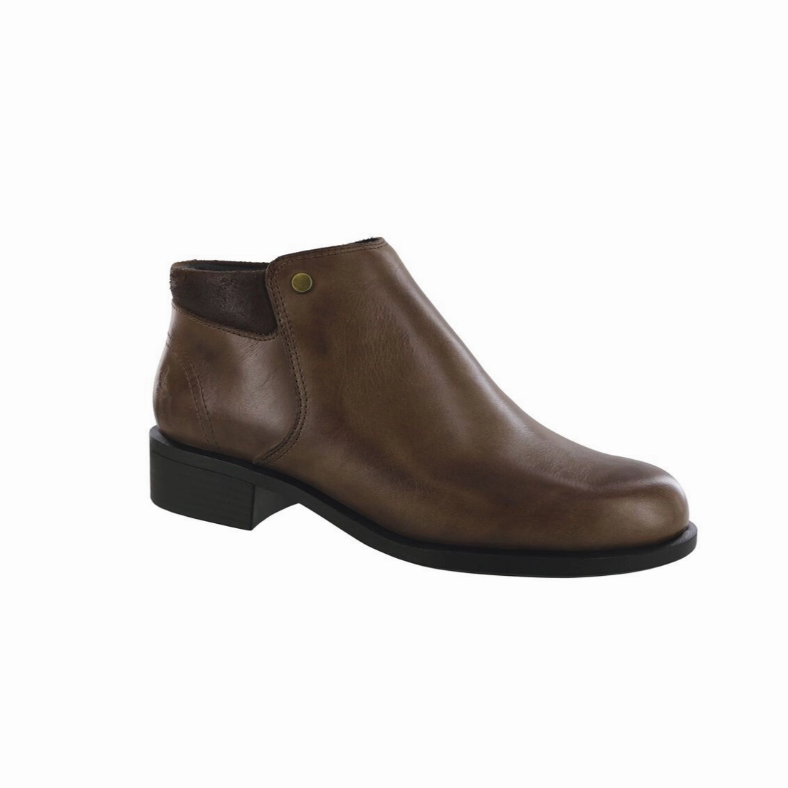 Wide Sole Brave Path SAS Women's Bethany Ankle Boot Mahogany