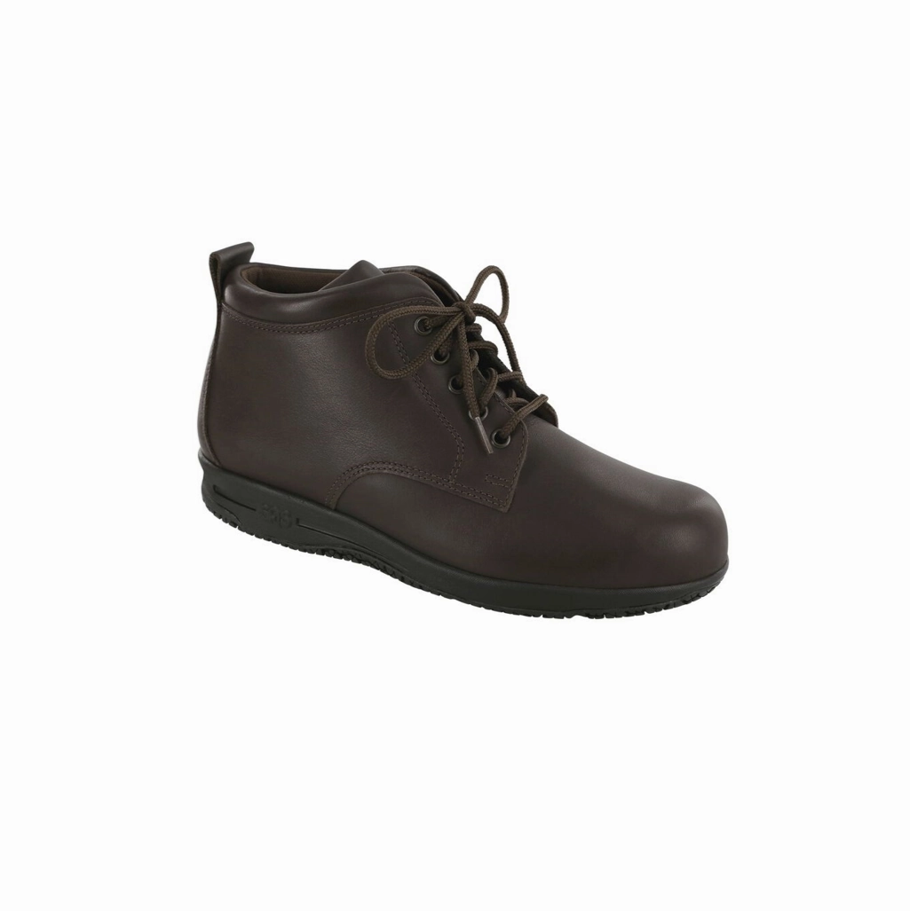 SAS Women's Gretchen Chukka Boot Dark Brown Businessman Dance Edge