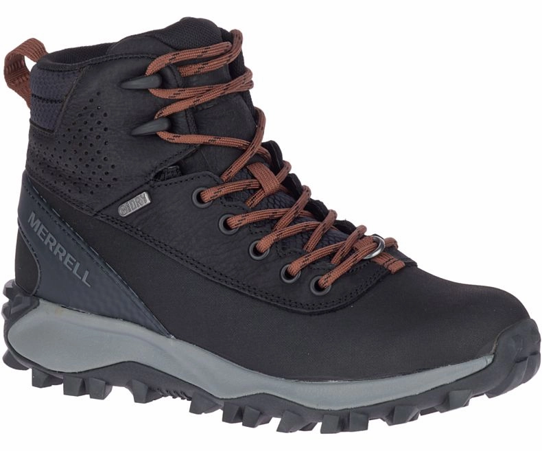 Stable Fit Merrell Women's Thermo Kiruna Mid Shell Water-proof Boots Black