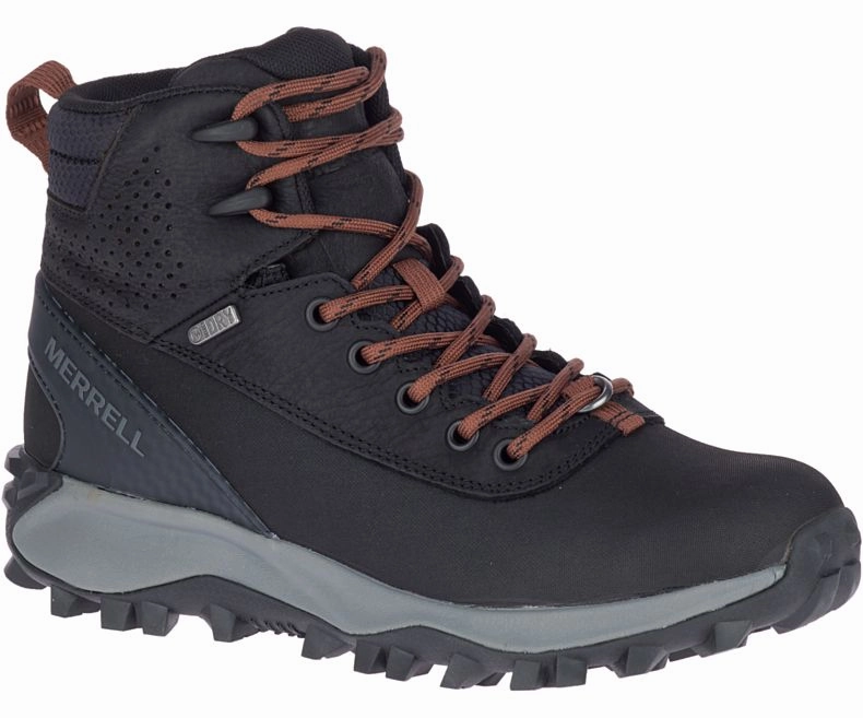 Wild Edge nylon Merrell Women's Thermo Kiruna Mid Shell Water-proof Boots Black