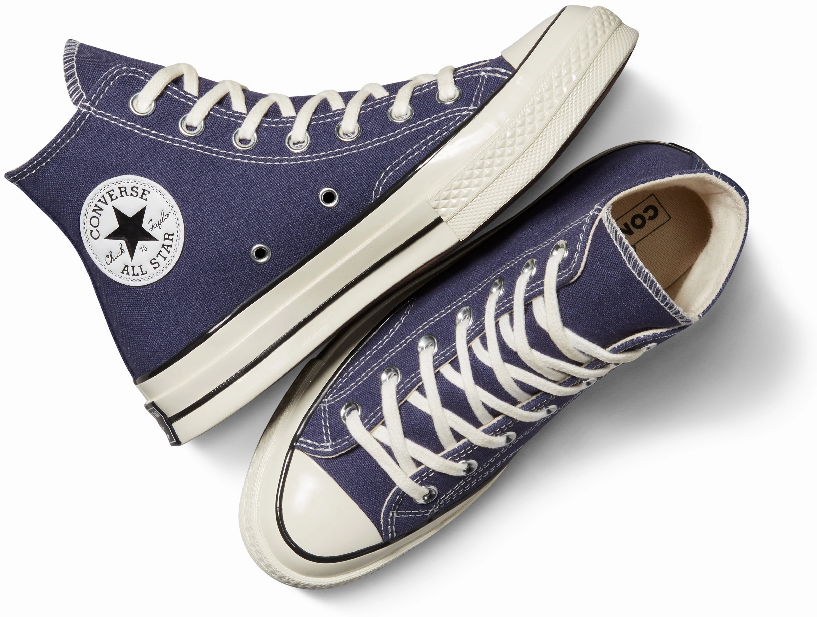 Posture aid Moon Walk Converse Chuck Taylor All Star 1970s Hi Top Uncharted Waters/ Egret/ Black