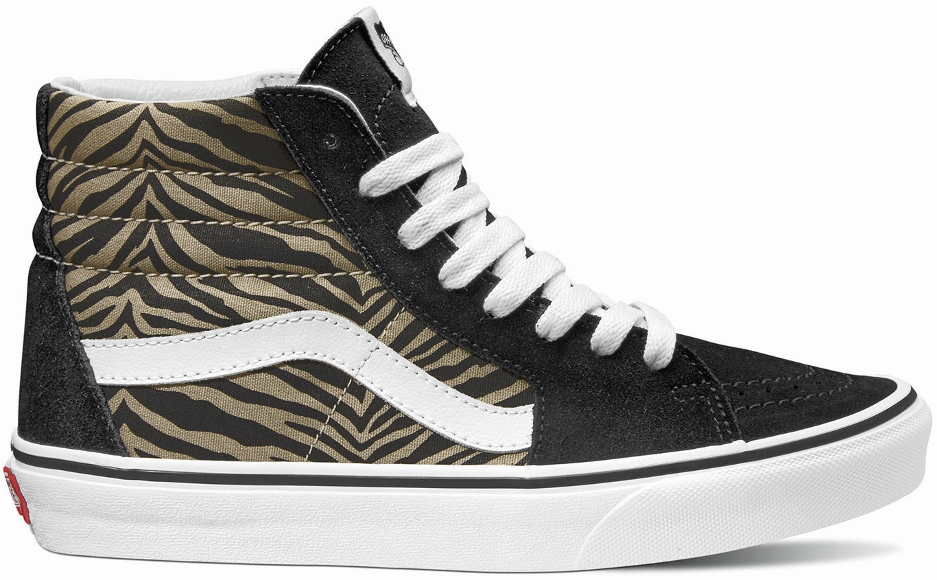 Vans Sk8 Hi (Safari Multi) Mix/ True White Secure