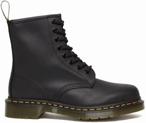 Festival Ground Construction Fit Dr. Martens 1460 Black Greasy