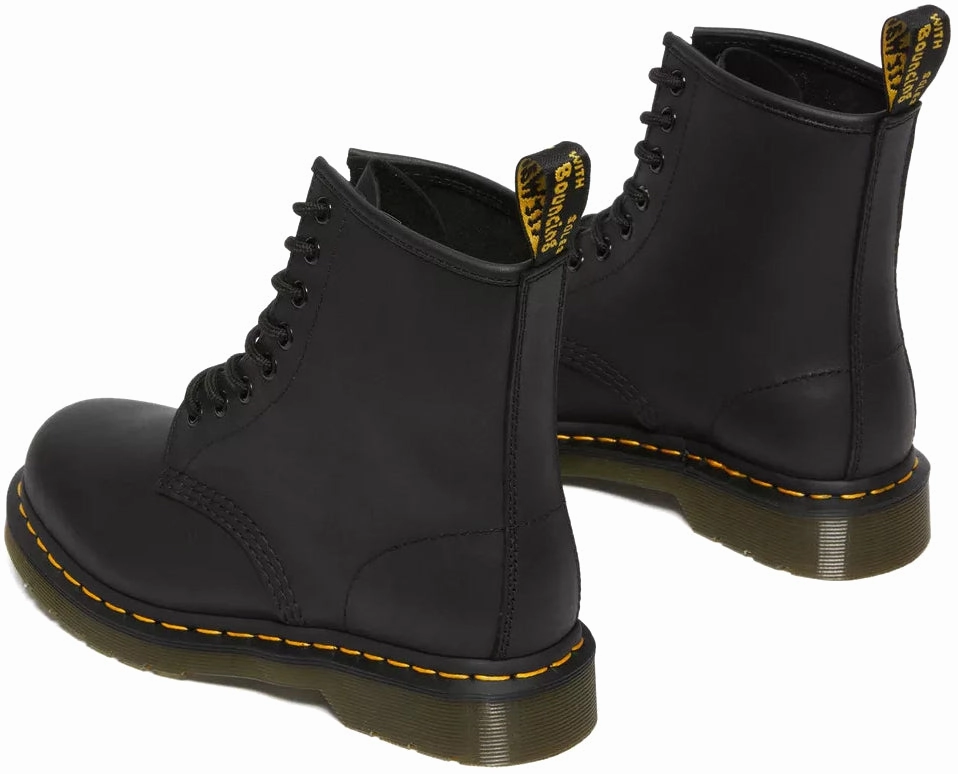 Flexible Fit Dr. Martens 1460 Black Greasy