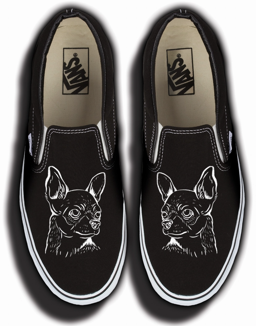 Silk Feel Baggins Original Slip on Chihuahua