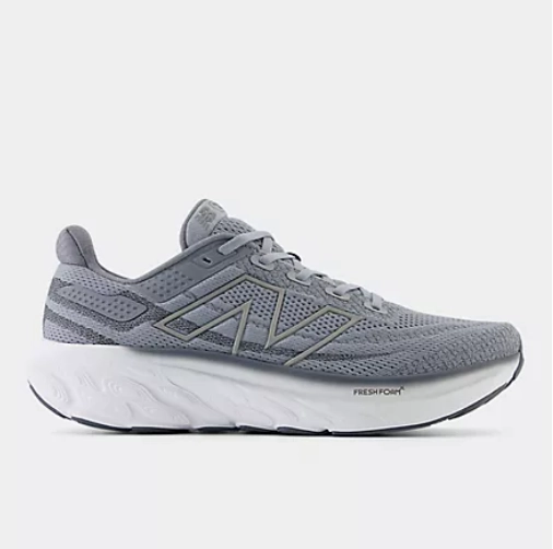 Comfort quality New Balance Men's Fresh Foam X 1080v13 Steel with Titanium and White