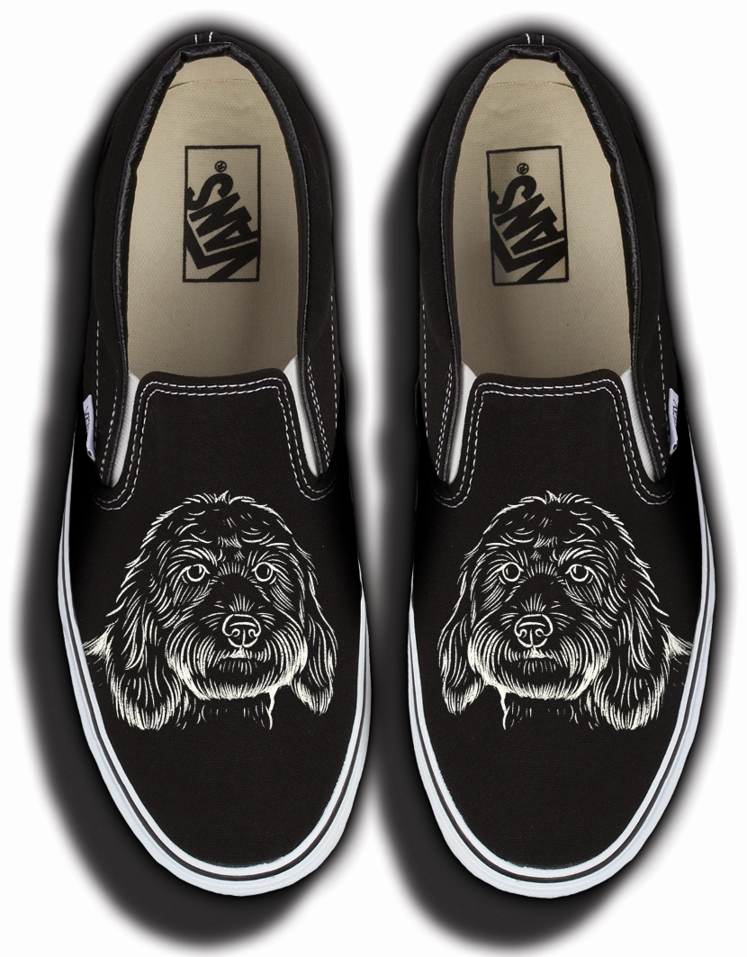 Baggins Original Slip on Labradoodle construction
