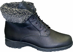 Toe Warmers Women's Minnesota-2 Boots Black Fast Step Washable