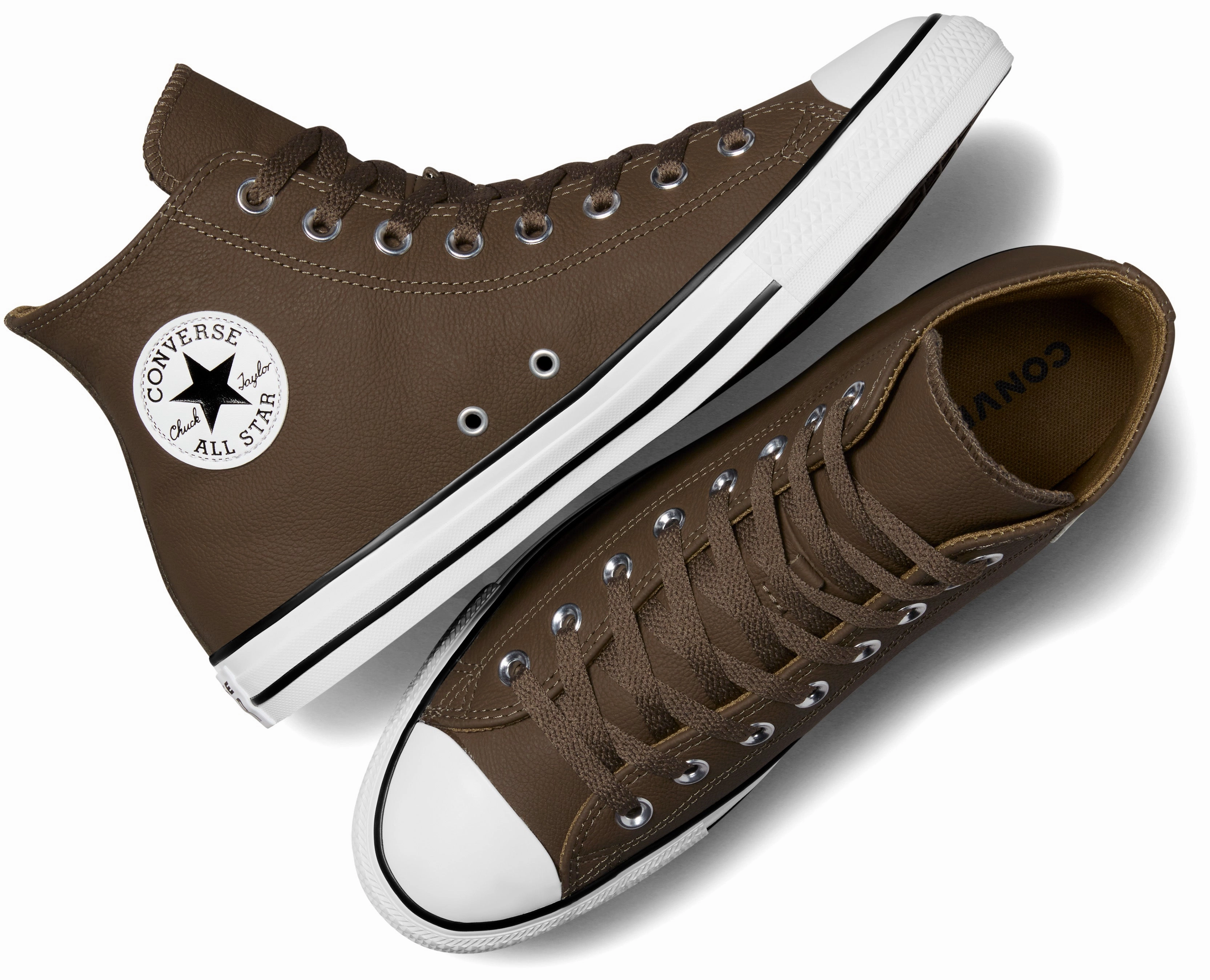 Converse Chuck Taylor All Star Hi Top Leather Engine Smoke Forest Path