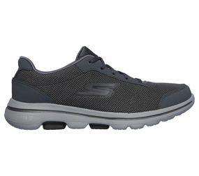Sneaker Stores Skechers Men's GOwalk 5 Charcoal/Black