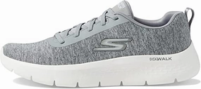 Skechers Women's GO WALK Flex-Dazzling Smile Grey Slip Friendly Supportive Gear