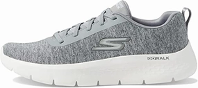 Skechers Women's GO WALK Flex-Dazzling Smile Grey Slip Friendly Supportive Gear