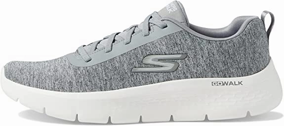 Toe Guard Protection Skechers Women's GO WALK Flex-Dazzling Smile Grey