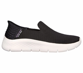 Casual traction Skechers Women's GO WALK Flex-Relish Slip-ins Hands Free Black/White