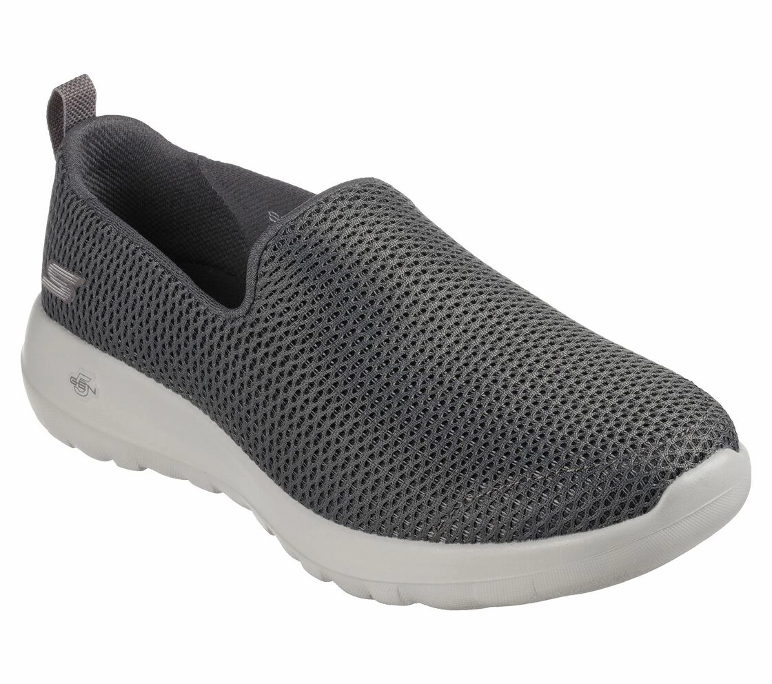 Minimal Edge Breath Panel Skechers Women's GoWalk - Joy Sneakers Charcoal