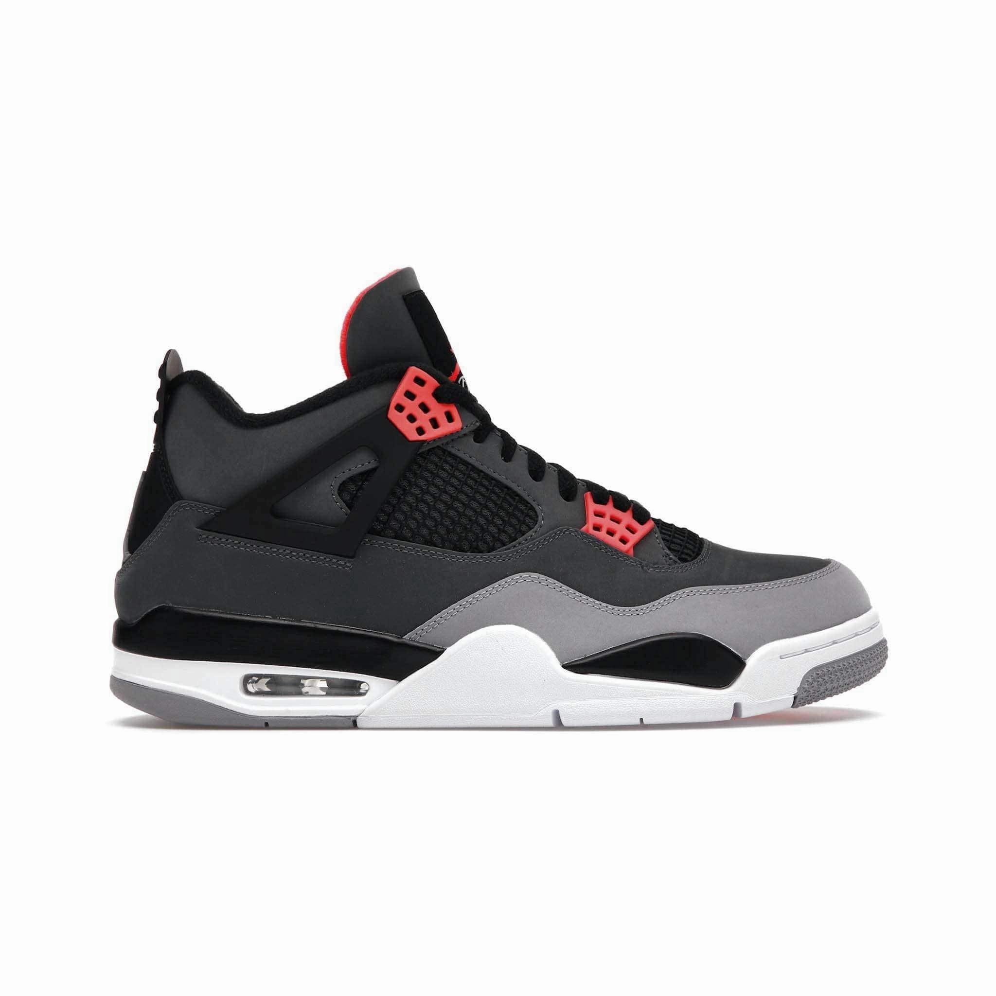 Jordan 4 Retro Infrared Steady Pace Fashionable Design